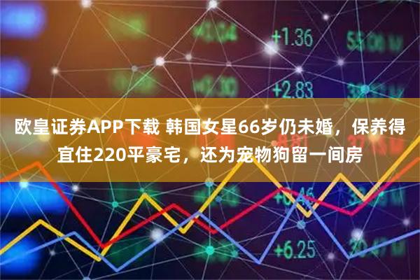 欧皇证券APP下载 韩国女星66岁仍未婚，保养得宜住220平豪宅，还为宠物狗留一间房